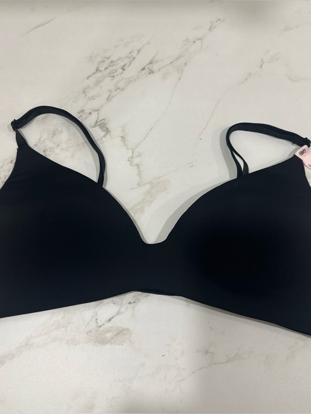 Seamless Black Wireless T-Shirt Bra - Women Intimates